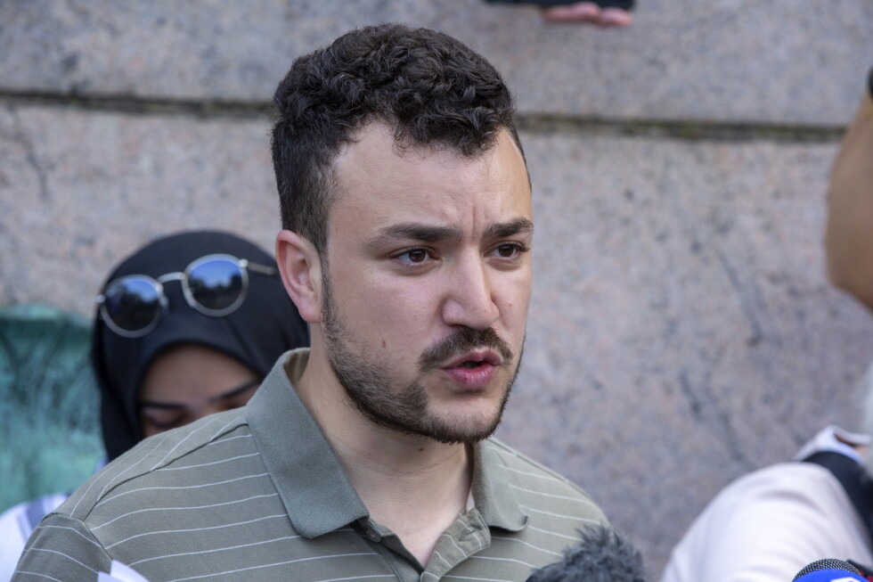 Mahmoud Khalil, Palestinian activist and Columbia University graduate, in a photograph published by the Associated Press